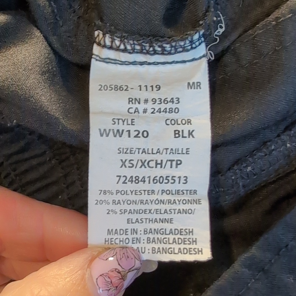 Cherokee Women Workwear Revolution Drawstring Scrub Pants Soft Stretch XS - Picture 9 of 11